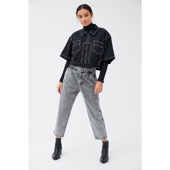 Urban Outfitters Pants - UO BDG Gray Acid Wash Jeans
